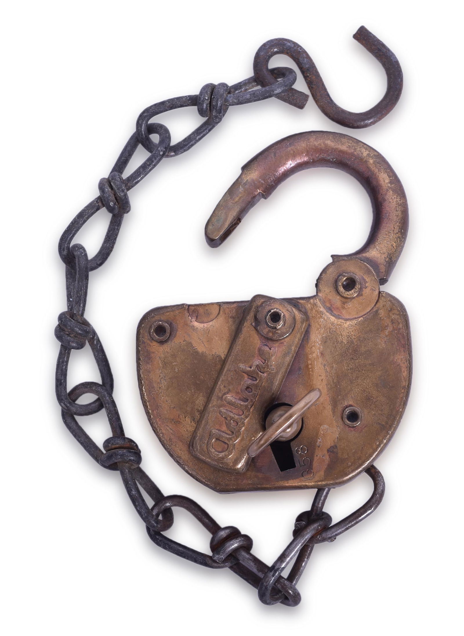 Two Union Pacific Railroad Adlake Locks with Keys (1 of 6)