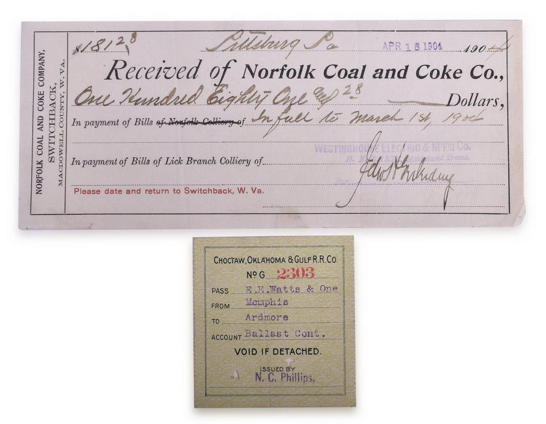 Late 19th Century Chicago and Rock Island Railroad Company Stocks, Fort Wayne, Cincinnati, & (1 of 7)