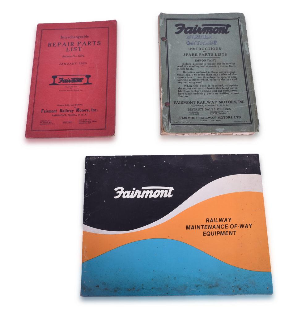 Group of Fairmont Motor Car Catalogs and Repair Bulletins -1925, 1936, 1977 (1 of 3)