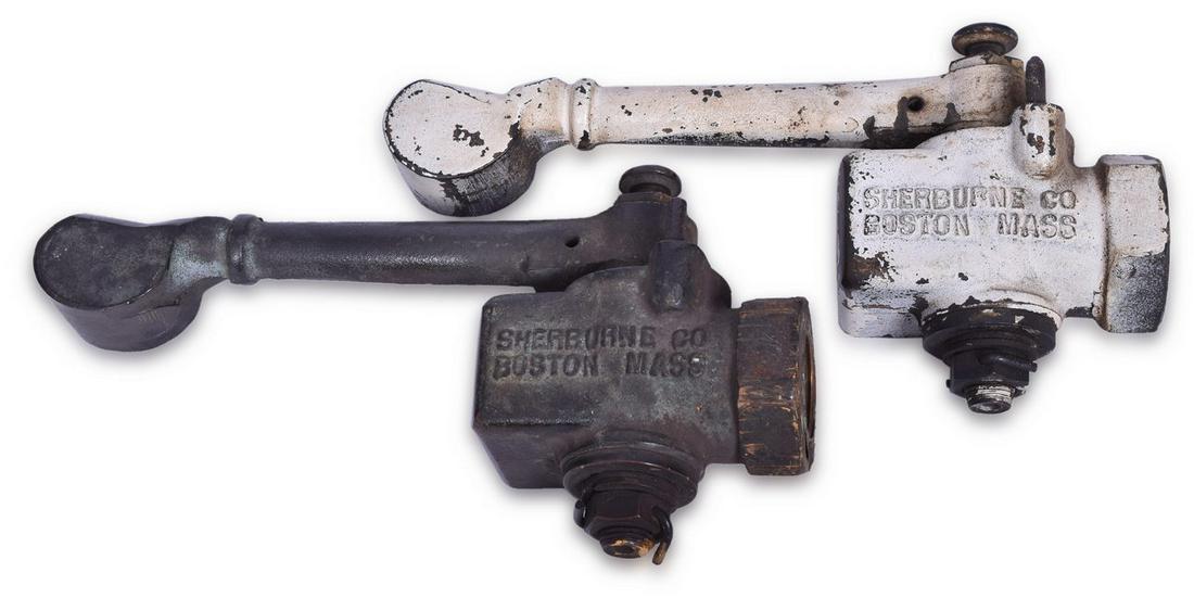 Pair Of Sherburne Co. Railroad Caboose Whistles Auction