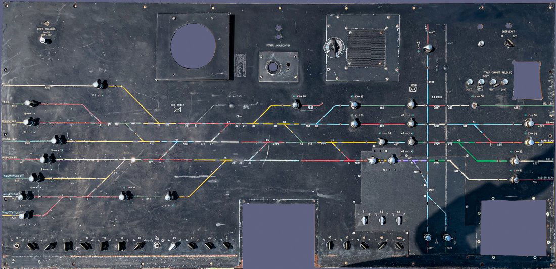 Belt Railway of Chicago - Hayford Junction - Tower Interlocking / Model Boards (1 of 7)