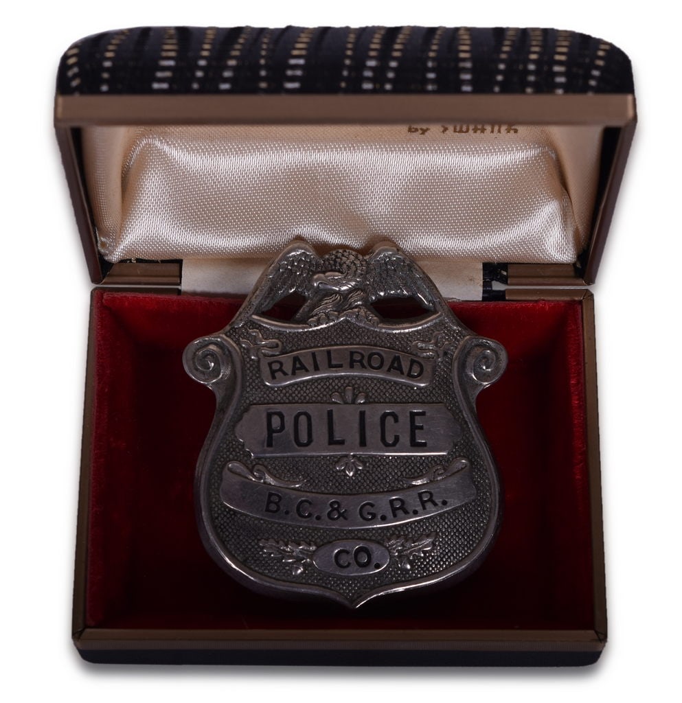 Buffalo Creek and Gauley Railroad Police Badge (1 of 4)