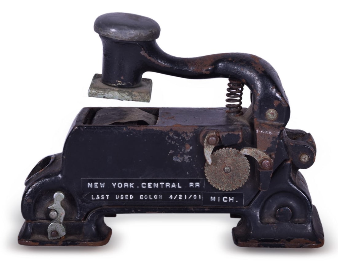 Centennial Railroad Ticket Dater Machine - No Die (1 of 3)