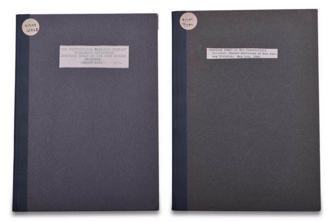1880 Suburban Homes on the Pennsylvania Railroad and 1881 Suburban Homes on the West Jersey Railroad (1 of 4)