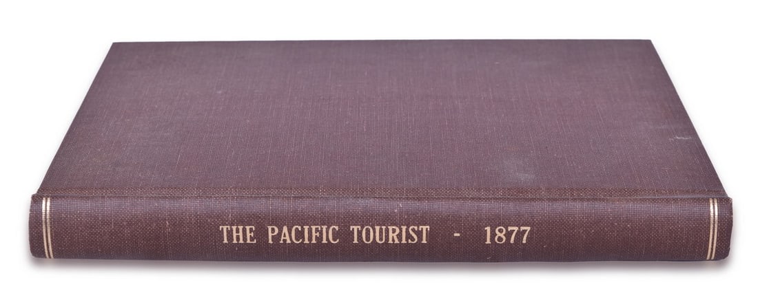 1877 Williams' Pacific Tourist and Guide Across the Continent Railroad Book (1 of 4)