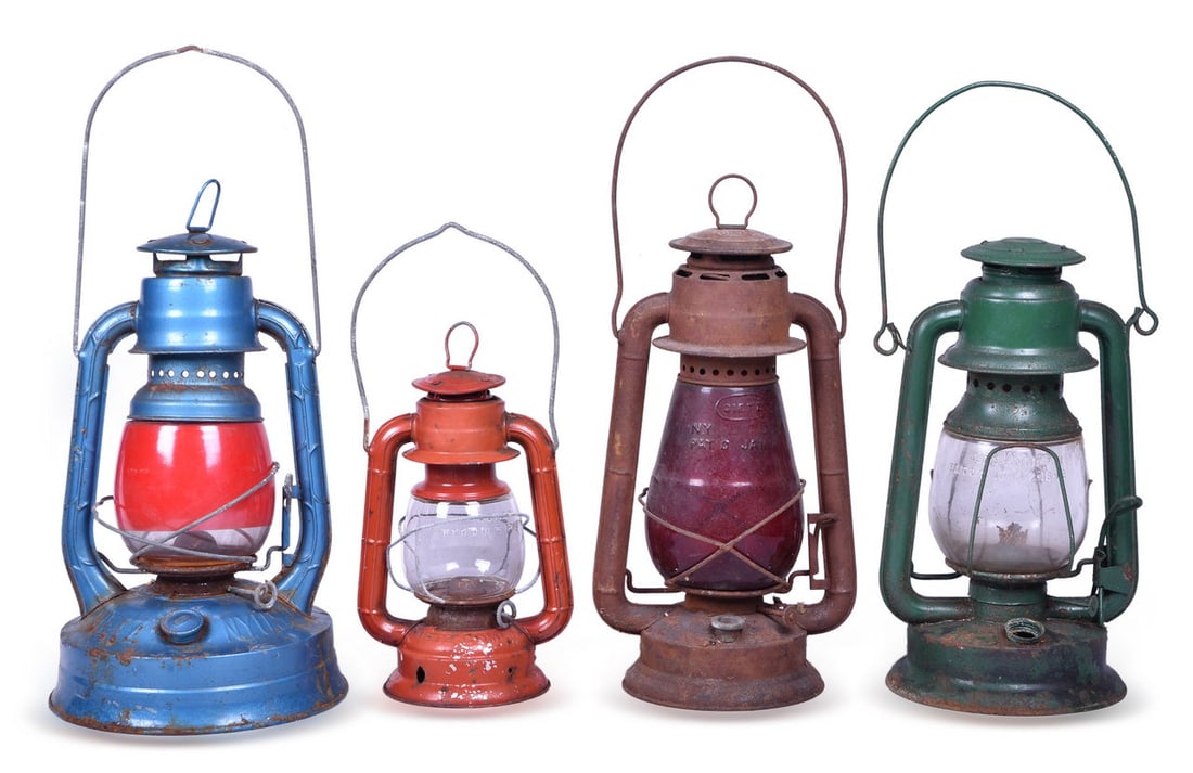 Four Dietz Lanterns - Little Wizard, Little Comet, And Junior Cold Blast (1 of 5)