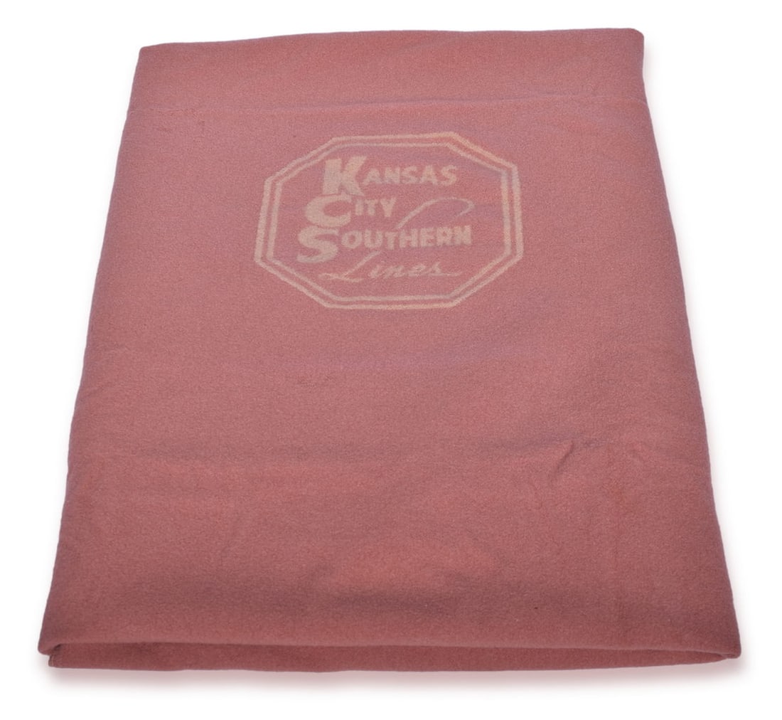 Kansas City Southern Lines Railroad North Star Wool Blanket (1 of 3)