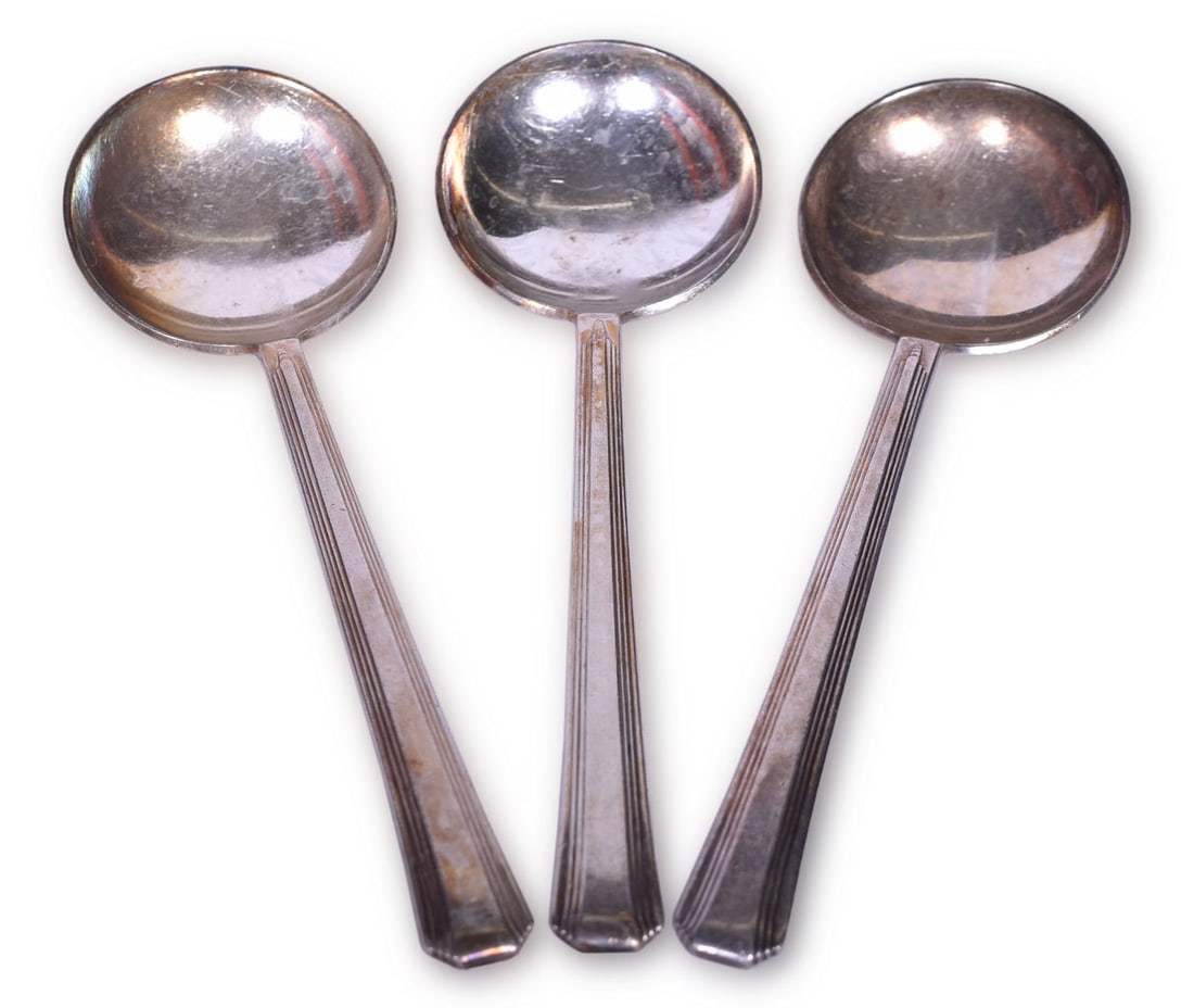 Three International Silver Southern Pacific Railroad Broadway Spoons 5 3/4" (1 of 2)