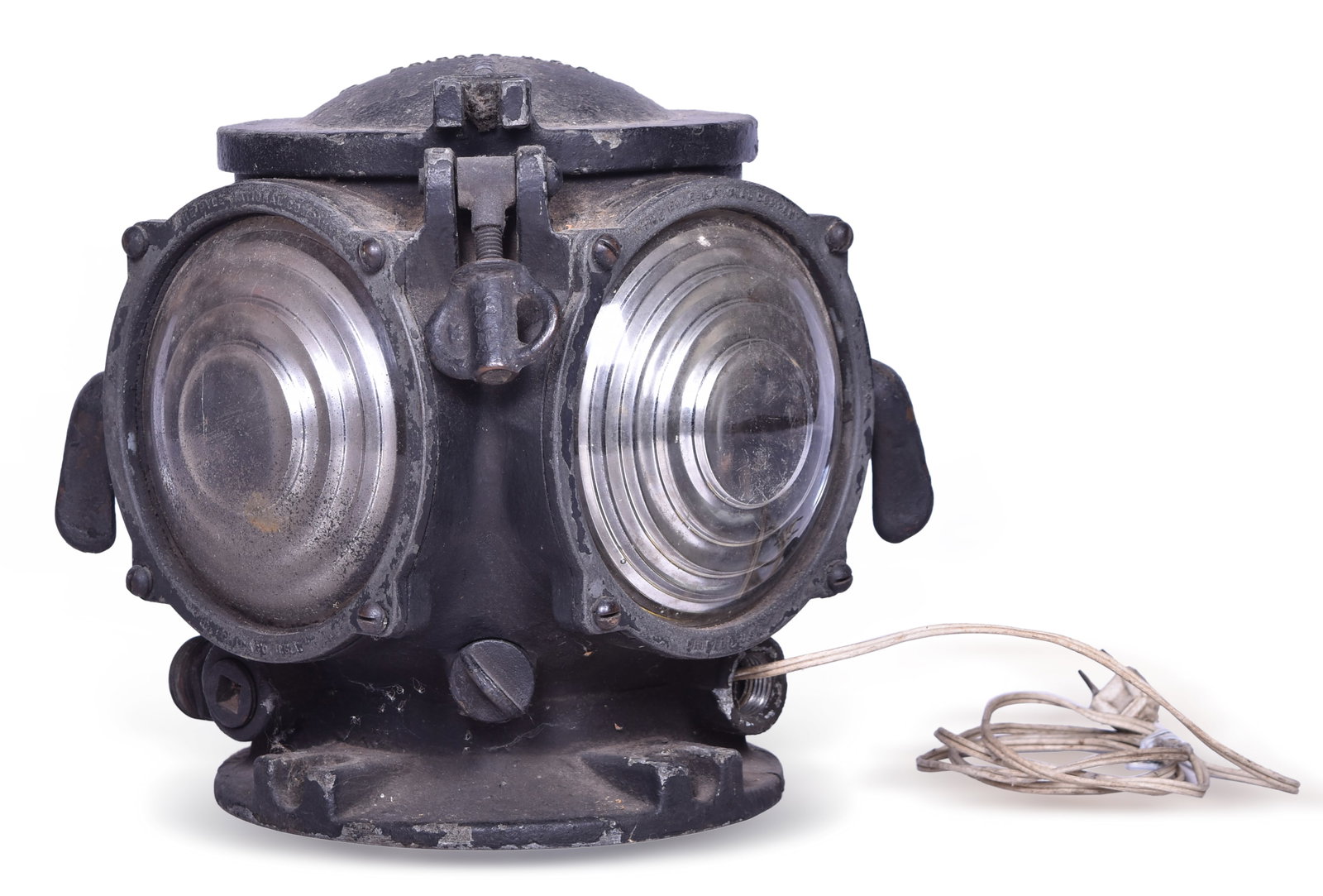 Pyle National Locomotive Marker Lamp w/ Green & Clear Lens (1 of 4)