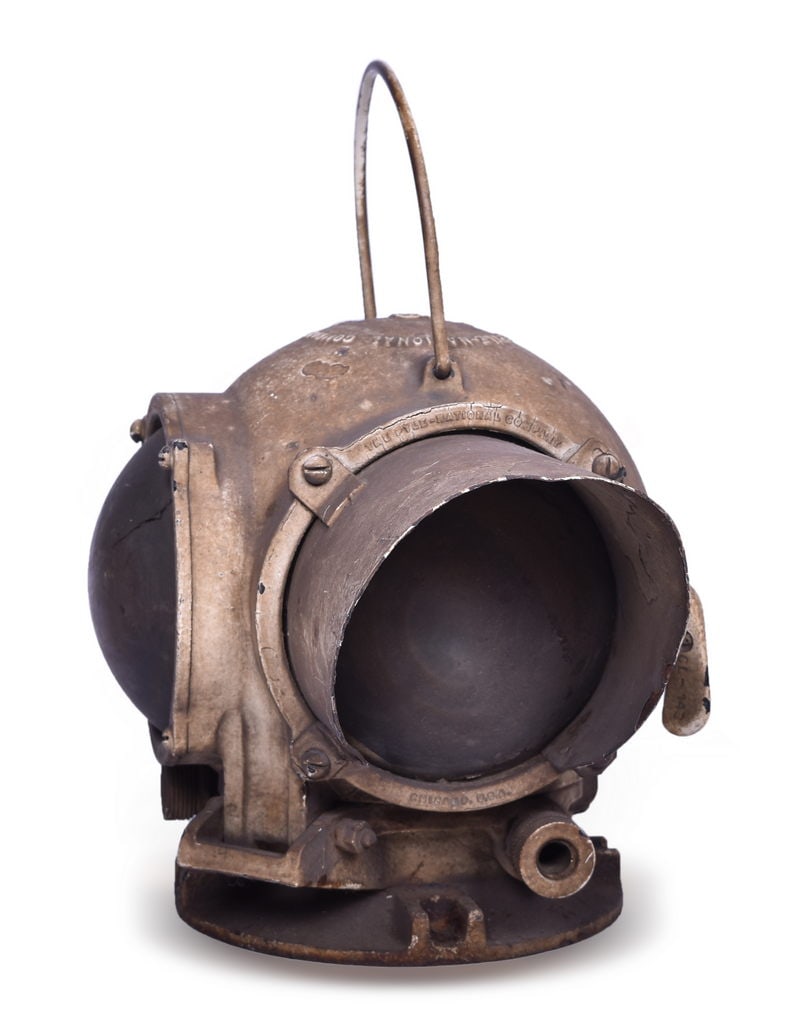 Pyle National Locomotive Marker Lamp W/ Green & Clear Lens (1 of 4)