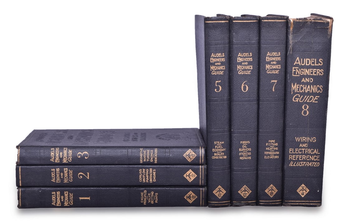 1921 Audels Engineers and Mechanics Guides (1 of 3)