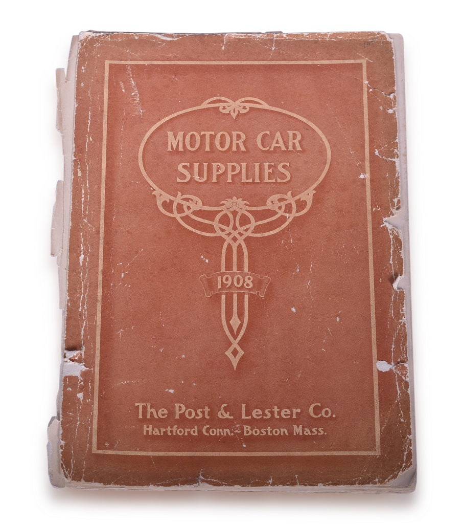 1908 Motor Car Supplies Catalog From The Post & Lester Company (1 of 3)