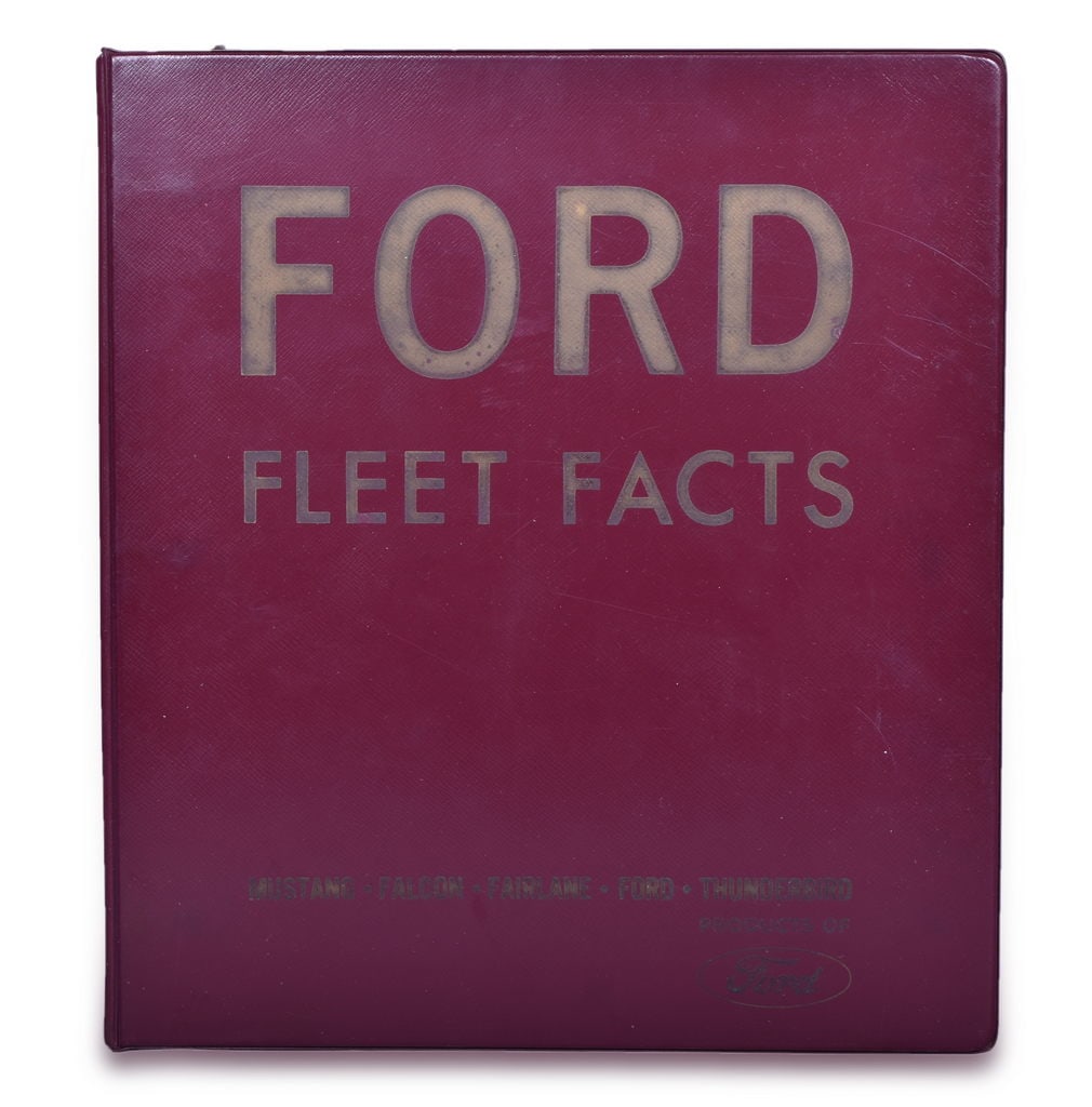 1968 Ford Dealership Fleet Fact Book - Mustang, Thunderbird, Fairlane, Falcon, and More: A 1968 Ford dealership fact book including sections on Mustang, Falcon, Fairlane, Ford, and Thunderbird. Also includes sections on Police and Taxicab, Engines, Safety, Light Truck, Econoline, Club Wag