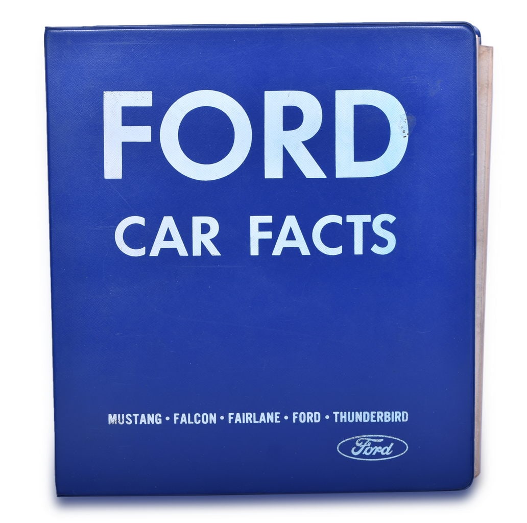 1968 Ford Car Facts Binder w/ Paint Chips, Car Prices, Dealership Salesman Advertisements, and More (1 of 3)