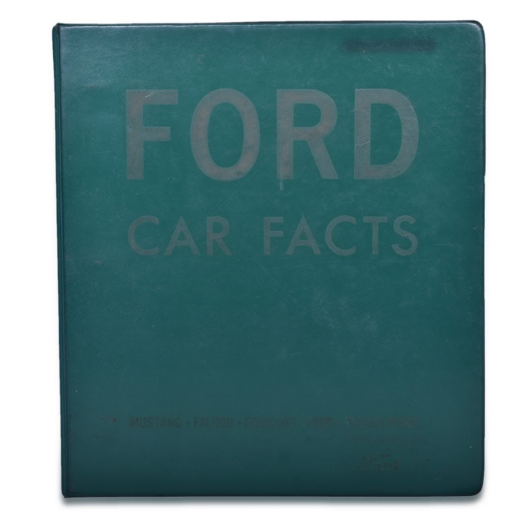 1967 Ford Dealership Car Facts Binder w/ Paint Colors, Car Prices, Four Season Fun Advertisement, (1 of 3)