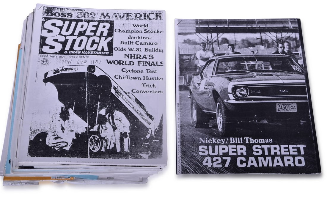Chevrolet, Dodge, and Chrysler Research Folder - Camaro Articles, Performance Dealer Advertisements, (1 of 3)