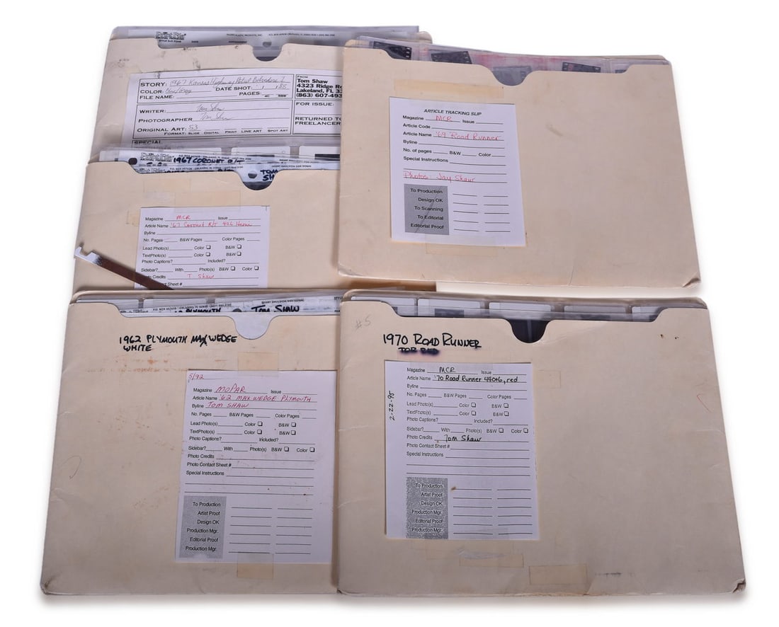 Mopar B-Body 35 mm Slide Collection - 1967 Belvedere, 1969 Road Runner, 1962 Max Wedge Plymouth, and (1 of 2)