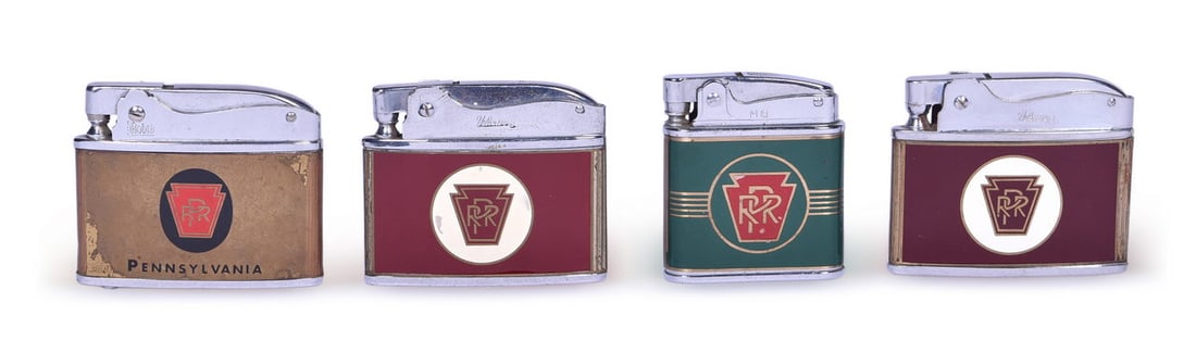 Group of Four Pennsylvania Railroad Lighters (1 of 3)