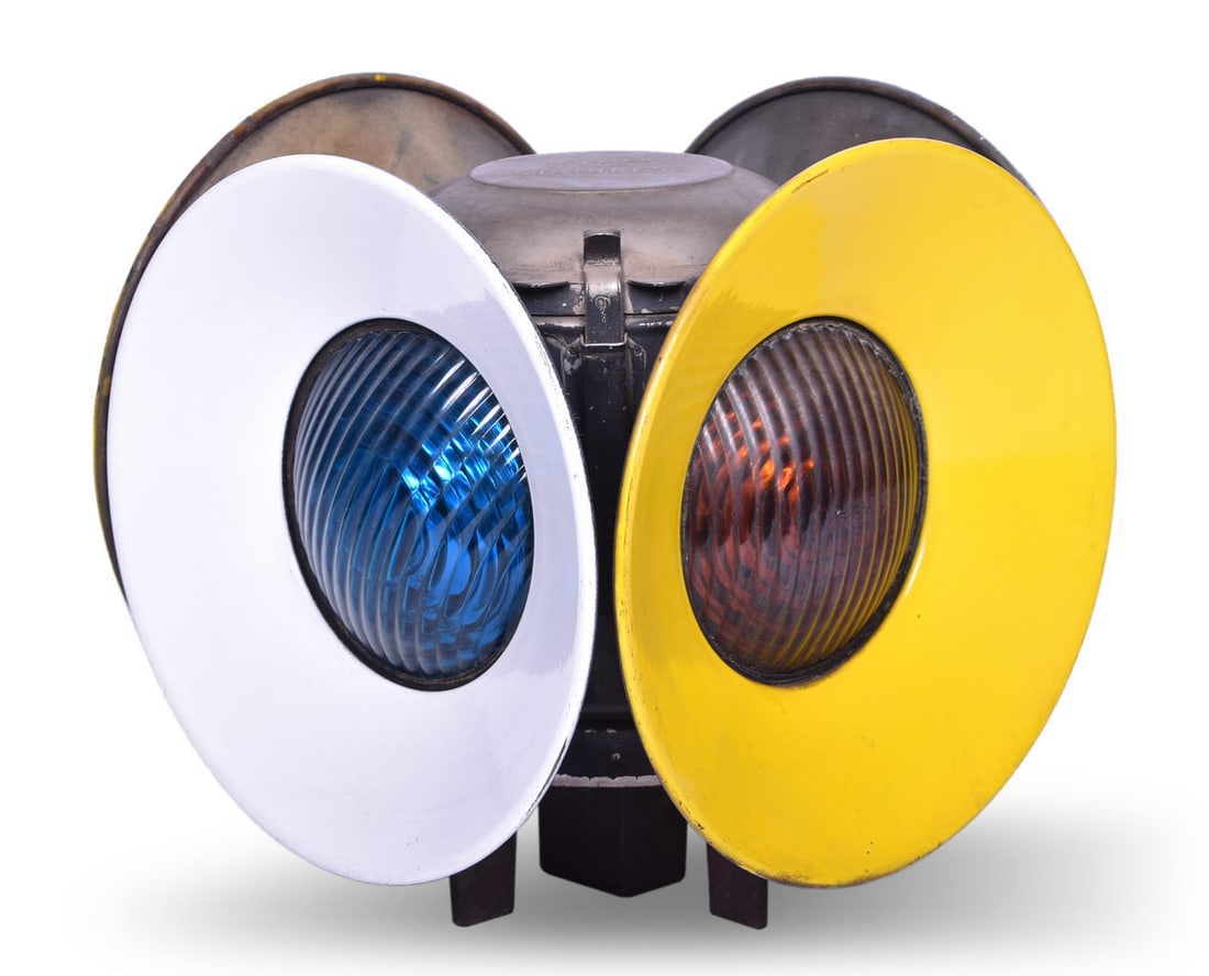 Dressel Electrified Stainless Switch Lamp w/ Porcelain Day Targets (1 of 5)