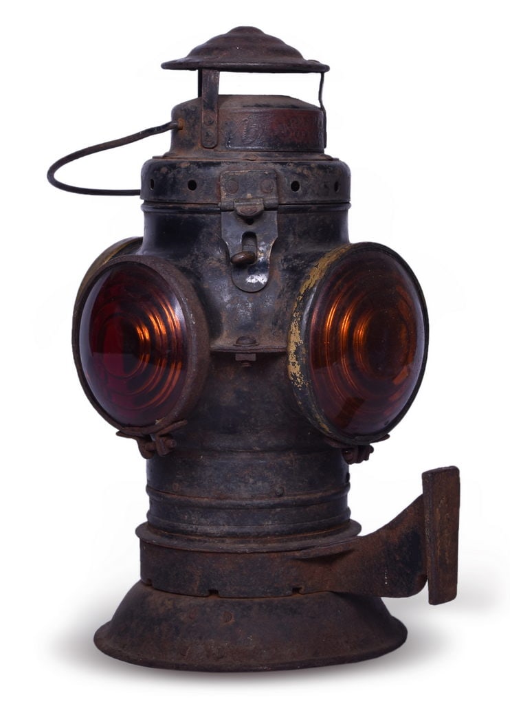 Armspear Unrestored Railroad Caboose Marker Lamp (1 of 4)