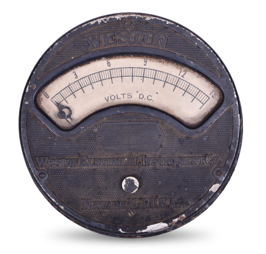 Weston Electrical Instrument Co. D.C. Voltage Meter (1 of 4)