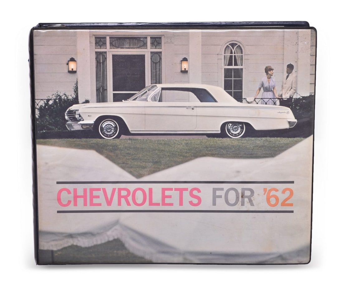1962 Chevrolet Automobile Sales Binder (1 of 3)