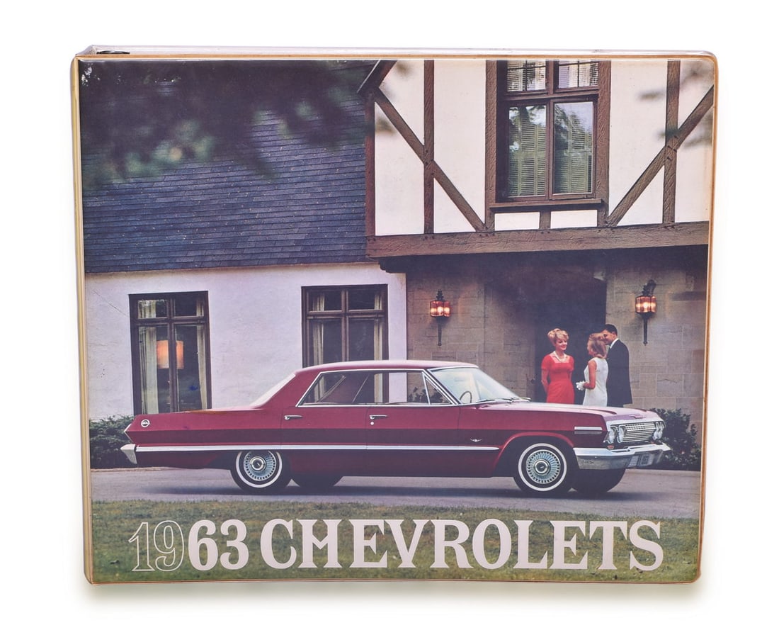 1963 Chevrolet Automobile Dealer's Sales Binder (1 of 3)