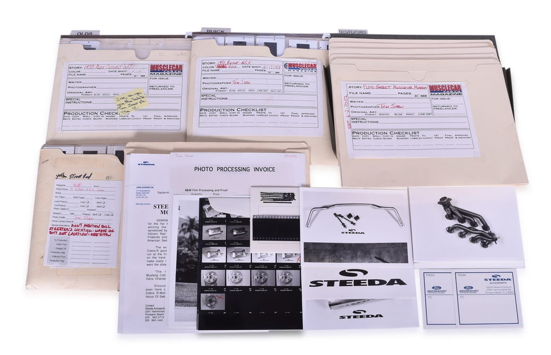 Tom Shaw's Steeda, Buick, and Oldsmobile Research and Slides (1 of 3)