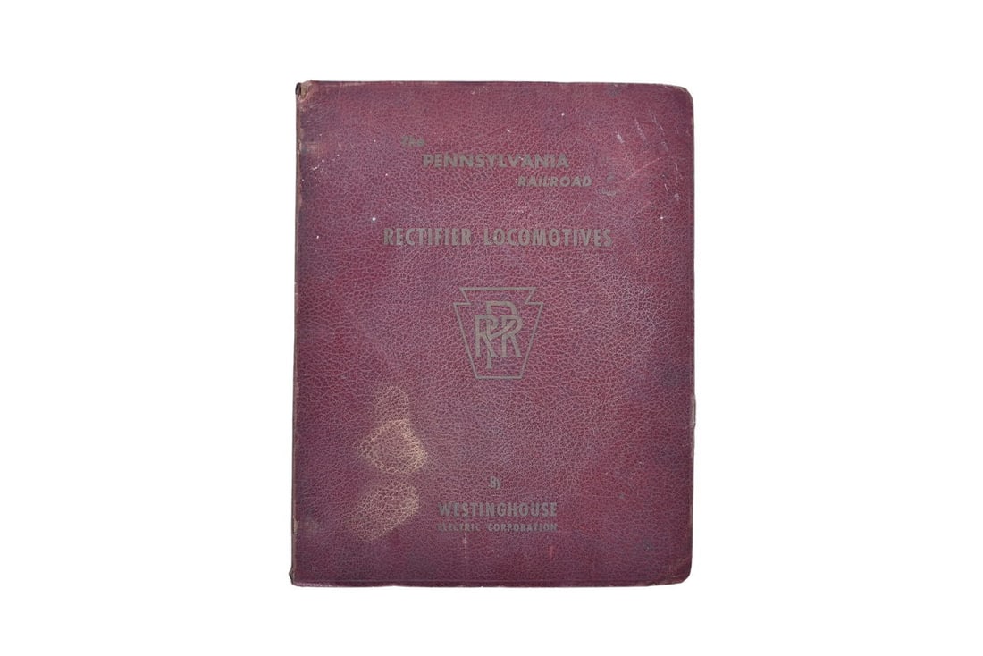 Westinghouse E-3-B/E-2-C Rectifier Locomotives Operating Manual for Pennsylvania Railroad (1 of 5)
