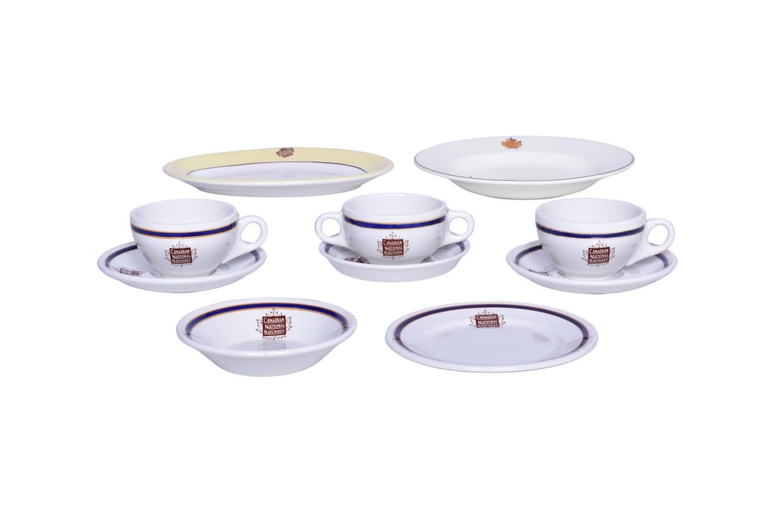 Ten Pieces of Canadian National Railway China - Children's Windsor, Bonaventure, and Quetico (1 of 3)