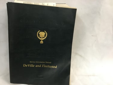 1991 Cadillac Deville / Fleetwood Service Information Manual