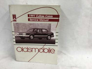 1991 Oldsmobile Cutlass Calais Service Manual