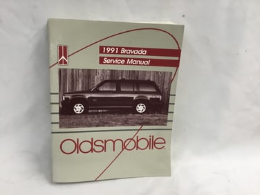 1991 Oldsmobile Bravada Service Manual