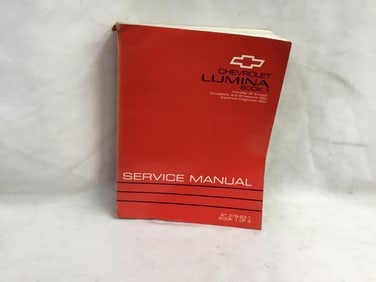 1993 Chevrolet Lumina Service Manual Book One of Two