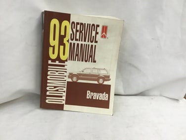1993 Oldsmobile Bravada Service Manual