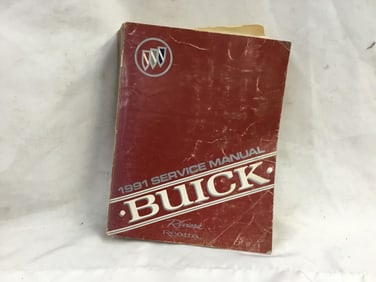 1991 Buick Riviera / Reatta Service Manual