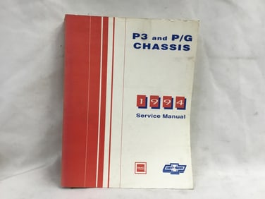 1994 Chevy Truck / GMC Truck P3 and P/G Chassis Service Manual