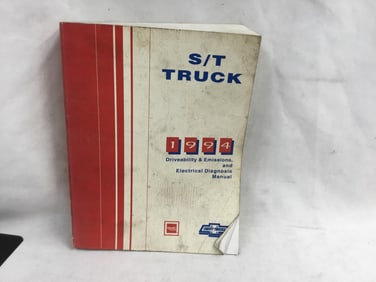 1994 Chevy Trucks / GMC Truck S/T Truck Driveability, Emissions, and Electrical Manual