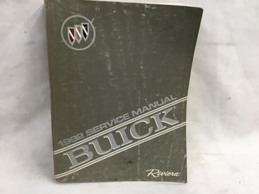 1992 Buick Riviera Service Manual