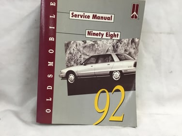 1992 Oldsmobile Ninety Eight Service Manual