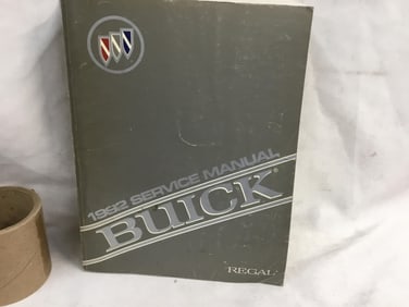1992 Buick Regal Service Manual