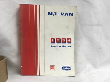 1994 Chevy Trucks / GMC Truck M/L Van Service Manual