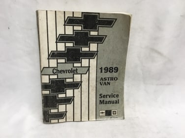 1989 Chevrolet Astro Van Service Manual