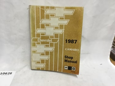 1987 Chevrolet Camaro Shop Manual