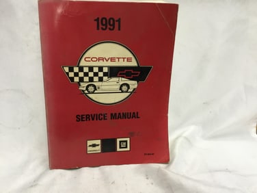 1991 Chevrolet Corvette Service Manual