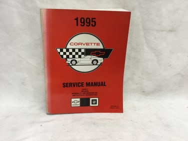 1995 Chevrolet Corvette Service Manual Book Two