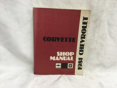 1981 Chevrolet Corvette Shop Manual