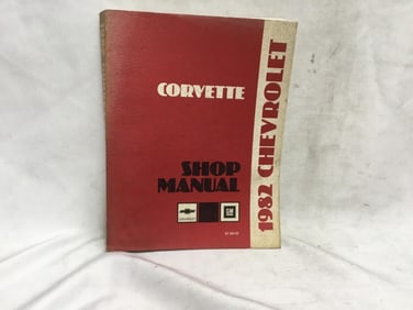 1982 Chevrolet Corvette Shop Manual
