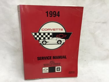 1994 Chevrolet Corvette Service Manual Book Two