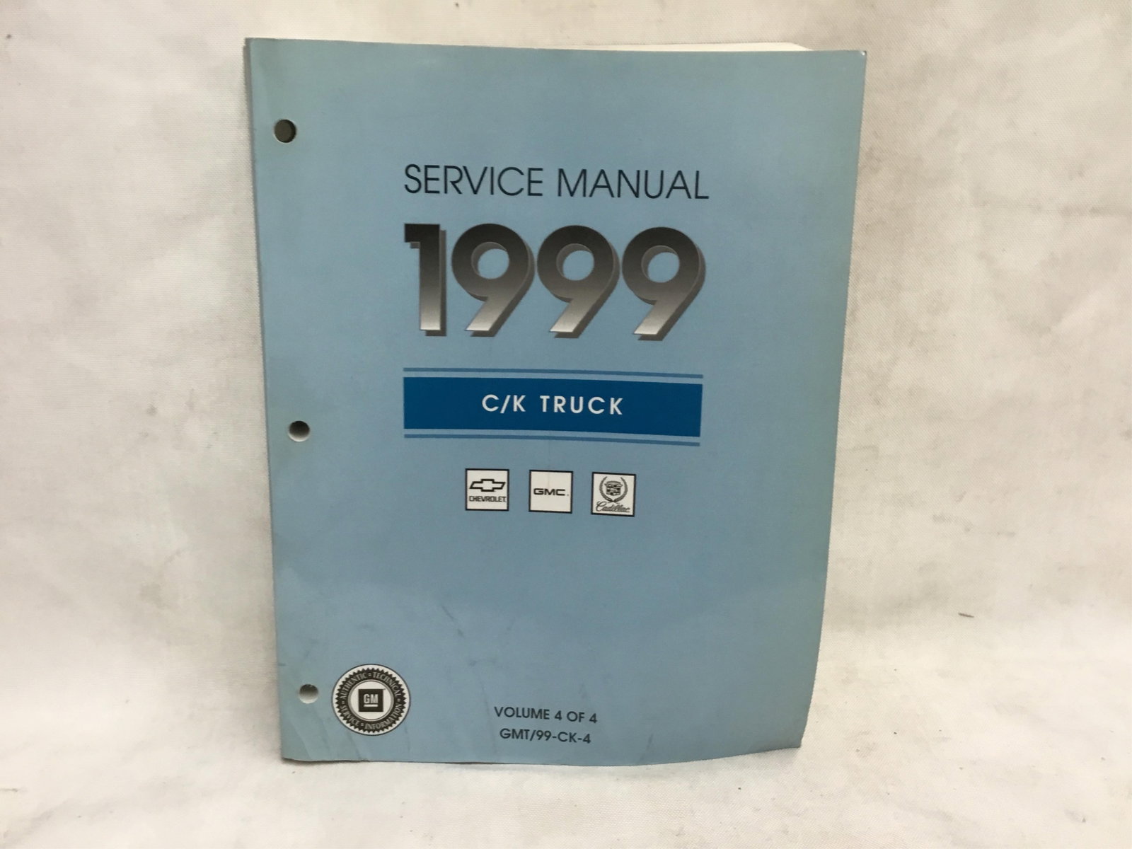 1999 Chevrolet, GMC, Cadillac C/K Truck Service Manual Volume Four of Four: 1999 Chevrolet, GMC, Cadillac C/K Truck Service Manual Volume Four of FourGeneral Motors Corporation